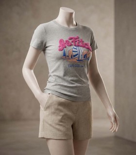 تیشرت دخترانه ابرکرومبی های کپی 1120