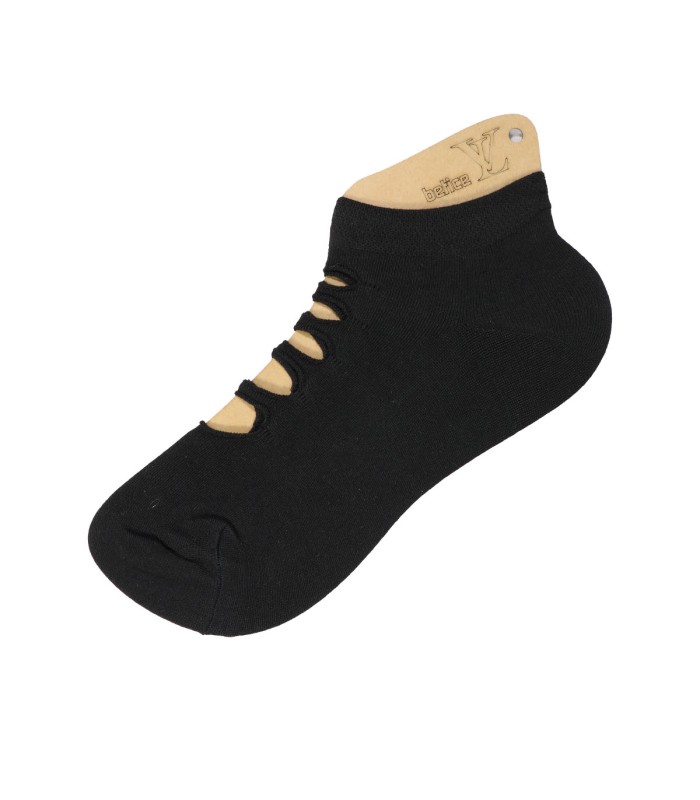 جوراب مچی زنانه فانتزی بتیس مشکی 4104