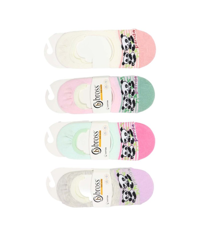 جوراب کالج دخترانه ترک  طرح پاندا 3تا5 سال 4105 | bross