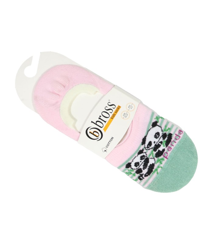 جوراب کالج دخترانه ترک  طرح پاندا 3تا5 سال 4105 | bross