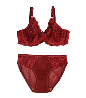 ست شورت و سوتین دانتل دوبینا فنر دار کاپ B 0250