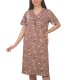 پیراهن زنانه EVLI طرح گل گندم 1305