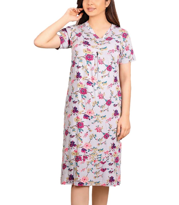 پیراهن زنانه YARIK طرح گل شاخه ای 1210