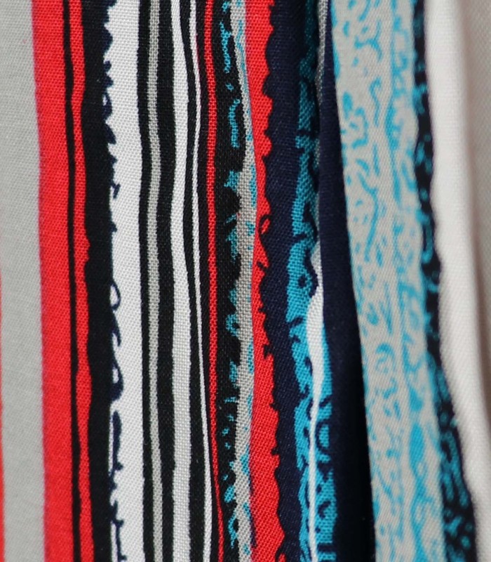 پیراهن زنانه آستین حلقه ای  Missdo پاپیون دار قرمز 2005