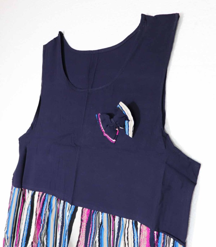 پیراهن زنانه آستین حلقه ای  Missdo پاپیون دار قرمز 2005