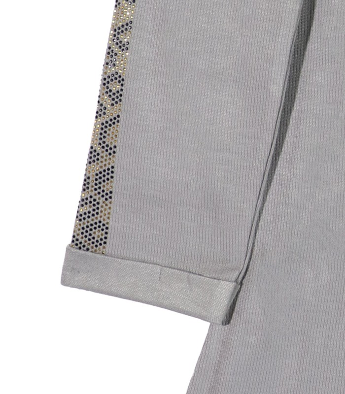 بلوز زنانه کبریتی آستین سه ربع نگین دار ثمر 201069