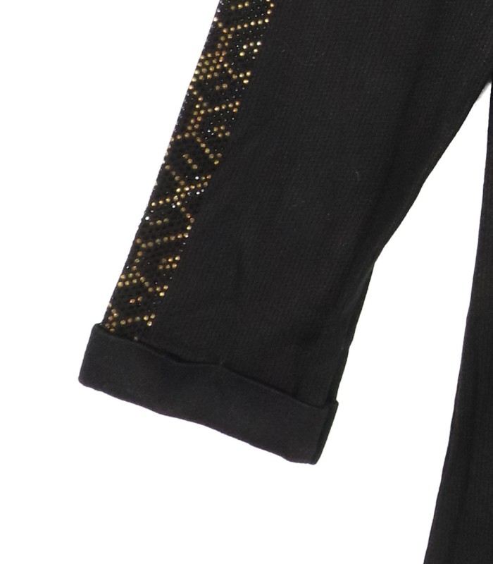 بلوز زنانه کبریتی آستین سه ربع نگین دار ثمر 201069