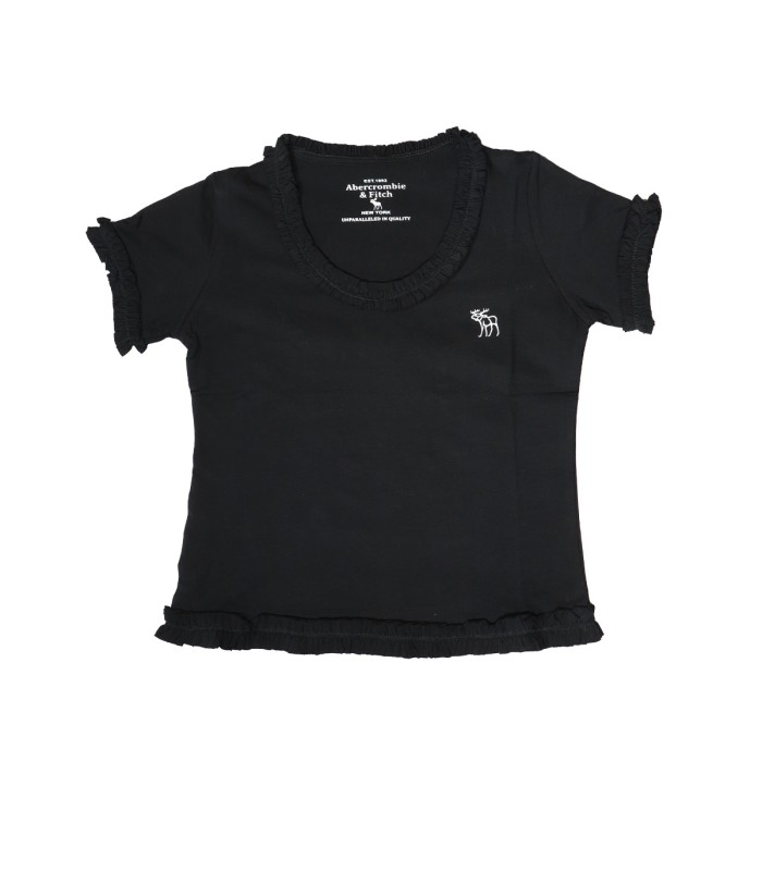 ست تاپ کراپ شورتک ورزشی نخی با طرح ابرکرومبی 1501