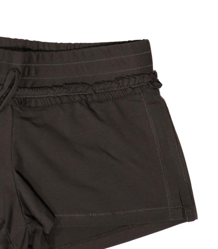 ست تاپ کراپ شورتک ورزشی نخی با طرح ابرکرومبی 1501