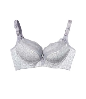 سوتین اسفنجی فانتزی گیپور دار کاپ A و B و C با قابلیت اضافه کردن پد 8001